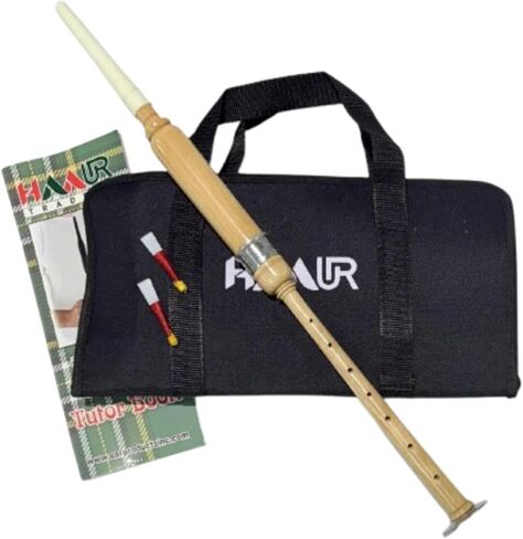 Practice Chanter Premium Natural Finish with carrying Bag in Kuwait