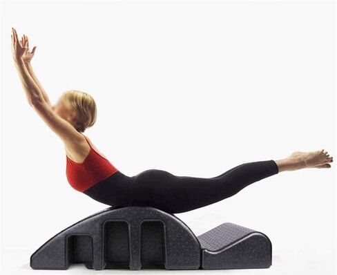 Spine Supporters Pilates Arc Foam, Detachable Corrector Barrel, Yoga Massage Bed Table, Balanced Body Manual, Kyphosis Correction Machine Reformer Scientific Adjust Curve in Saudi Arabia