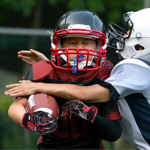 Youth Football Gloves Kids Sticky Football Receiver Gloves for Boys Girls in Saudi Arabia