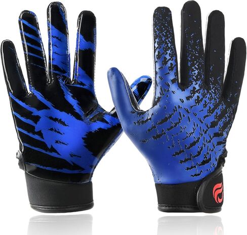 Kids Football Gloves Youth Sticky Receiver Gloves for Boys and Girls in Kuwait