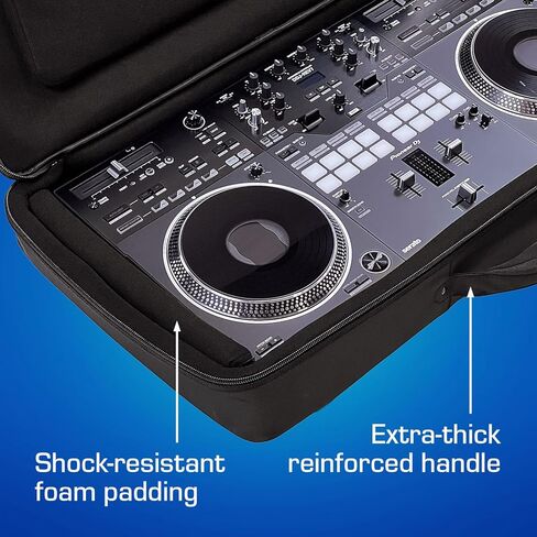 حافظة ANALOG Cases Pioneer DDJ-REV7 - حقيبة سفر مبطنة ومجهزة خصيصًا مع أحزمة حقيبة الظهر in Saudi Arabia