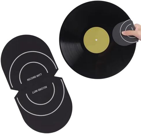 Vinyl Record Protection Gloves, Soft Microfiber Material, Anti-Static, Anti-Scratch & Dust-Proof – An Ideal Choice for Collectors in Saudi Arabia