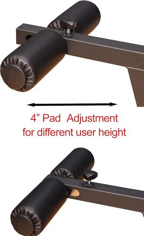 مرفق تمديد الساق DF106 - قابل للتعديل بالكامل لتدريب الساق المعزولة في صالة الألعاب الرياضية المنزلية - سعة 300 رطل - لوحة محملة باللوحة القياسية والأولمبية لتدريب القوة من Deltech Fitness in Kuwait