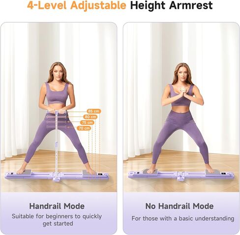 معدات تمرين آلة التزلج القابلة للطي، آلة تمرين الساق، لوح بيلاتيس متعدد الوظائف، آلة إصلاح بيلاتيس in Kuwait