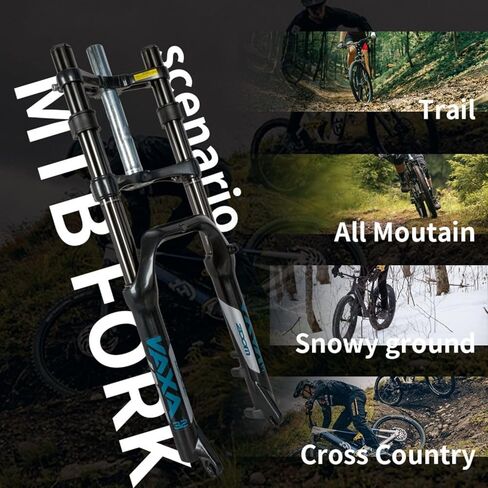 Zoom 879DH 20 x 4.0 شوكة تعليق - زنبرك ملفوف - للدراجة ذات الإطارات الدهنية/الدراجة الإلكترونية - متوافقة مع Ridstar Q20 (محرك المحور الخلفي) in Kuwait