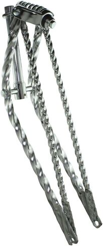 26" Square Twisted Cruiser Spring Fork, Various Styles in Saudi Arabia