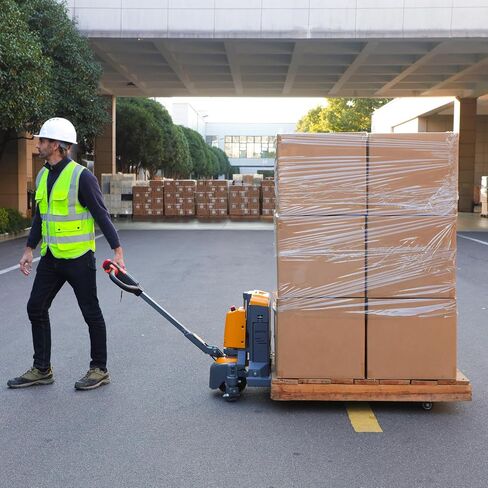 APOLLOLIFT رافعة منصة نقالة كهربائية كاملة سعة 3300 رطل 48 بوصة × 27 بوصة حجم شوكة تعمل بالطاقة اللاسلكية رافعة منصة نقالة بطارية ليثيوم شاحنة البليت in Kuwait