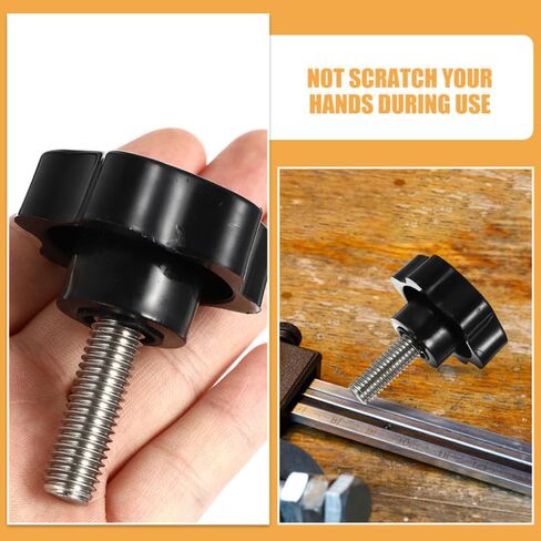 Hexagonal Handle Clamping Screw Knob for Patio Umbrella Parts T Track Bolts Replacement Hardware Ergonomic Grip 2.28X1.81X1.81In in Saudi Arabia