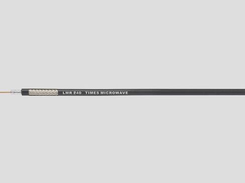 Times Microwave Low Loss LMR-240-25 Foot - with N-Male to BNC-Male Connector in Saudi Arabia