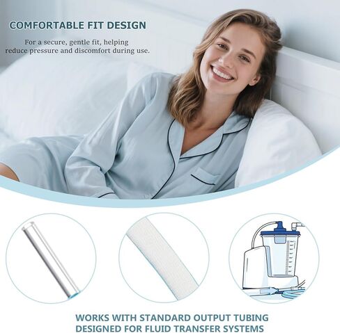 Female External Catheter, Soft Secure Fit, Non-Invasive Design, Support for Most Suction Systems - Case of 30 Units in Kuwait