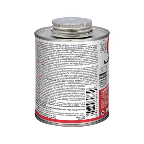 Oatey 16oz All Purpose Cement medium body clear in Saudi Arabia