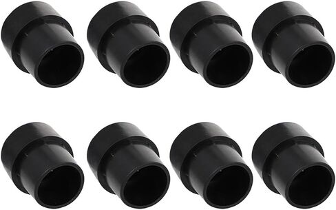 Garneck 8 Pack Non-Slip Trampoline Leg Covers - Durable Black Anti Slip Mats for Table Feet Protection Ideal for Outdoor Use and Enhanced Stability on Trampolines in Saudi Arabia