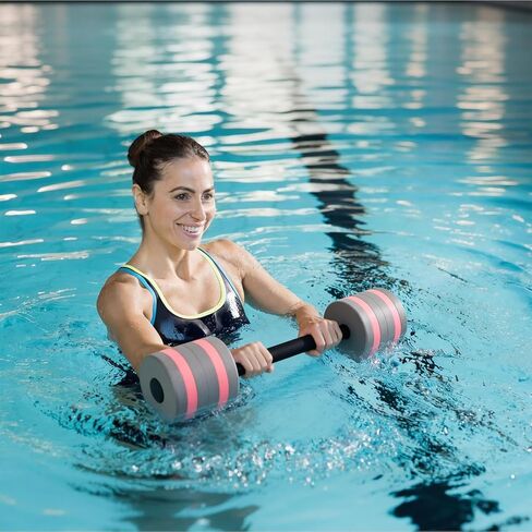وزن الماء لتمارين حمام السباحة، معدات التمارين الرياضية المائية، دمبل أكوا عالي الكثافة للياقة البدنية، بار سباحة لفقدان الأوزان in Kuwait
