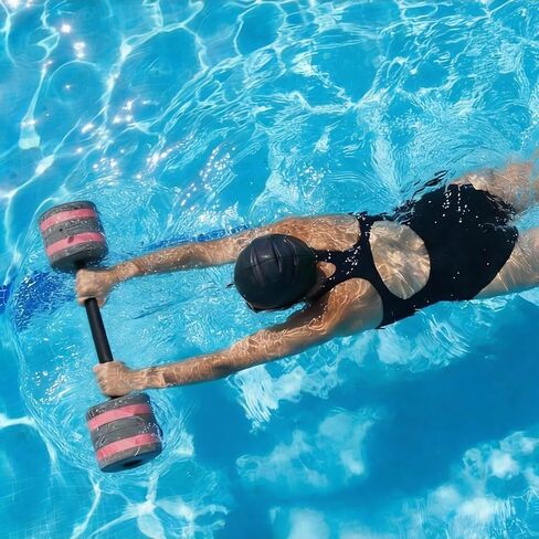 وزن الماء لتمارين حمام السباحة، معدات التمارين الرياضية المائية، دمبل أكوا عالي الكثافة للياقة البدنية، بار سباحة لفقدان الأوزان in Kuwait