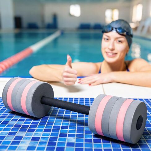 وزن الماء لتمارين حمام السباحة، معدات التمارين الرياضية المائية، دمبل أكوا عالي الكثافة للياقة البدنية، بار سباحة لفقدان الأوزان in Kuwait