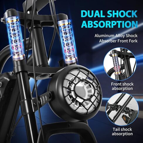 دراجة كهربائية للبالغين، بطارية 48 فولت/20 أمبير، محرك ذروة 1500 وات، دراجة كهربائية بإطار عريض 20 بوصة للجبال والثلج والرمال والطرق مع نظام تعليق هيدروليكي. دراجة ترابية كهربائية لجميع التضاريس in Kuwait