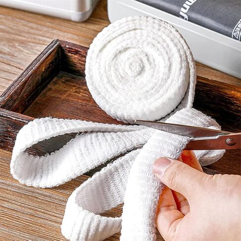 Elastic Stretch Net for Wound Care Size 5 Tubular Bandage Elbow Dressing Retainer Without Use Tape (1.5 in × 11 yd Unstretched) in Kuwait