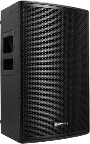 حزمة Rockville PLX12: (2) مكبرات صوت PA تعمل بقدرة 3000 وات/750 وات RMS، (2) بطارية PAR 50 LED DMX مصابيح غسيل، RFAAW 112 × 48 بوصة DJ Event Facade Booth، حامل مكبر صوت ثلاثي الأرجل، 8 قطع in Kuwait