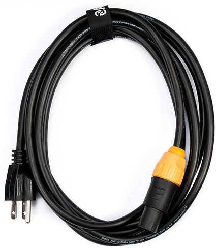 Accu-Cable SIP1MPC15 Outdoor 15' Power Twist Lock To 3-Prong Edison Plug Cable in Saudi Arabia