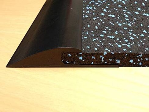 American Floor Mats Rubber Flooring Beveled Edge Ramps (12 Linear Feet, High Profile) in Kuwait