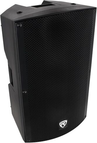 حزمة Rockville TITAN15 v2: (2) مكبرات صوت DJ PA بقدرة 15 بوصة 2000 وات / 500 وات RMS، حامل مكبر صوت ثلاثي الأرجل، (2) كابلات XLR بطول 20 قدمًا، كشك واجهة DJ RFAAW، 5 عناصر in Saudi Arabia