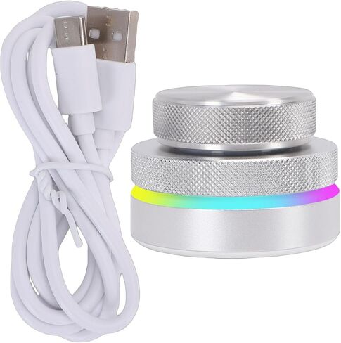 وحدة تحكم بمقبض قابلة للتخصيص، 5.0 2.4G USB C سلكية 3 أوضاع وحدة تحكم للوسائط المتعددة مع ضوء RGB، لاختصار لوحة مفاتيح الكمبيوتر TikTok لتحرير الفيديو in Saudi Arabia