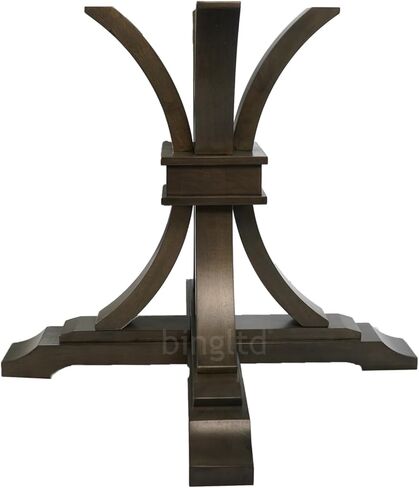 BingLTD - 30" Tall Gabriel Round Pedestal Table Base Only NO Table TOP - Nickel (PD-12B30-RW-NICKEL) in Kuwait