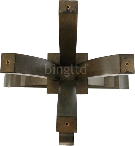 BingLTD - 30" Tall Gabriel Round Pedestal Table Base Only NO Table TOP - Nickel (PD-12B30-RW-NICKEL) in Kuwait