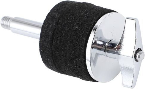 Cymbal Stacker Aluminum Alloy Felt Water Cymbal Stand Stacker Attachment for Drum Set (Silver) in Saudi Arabia