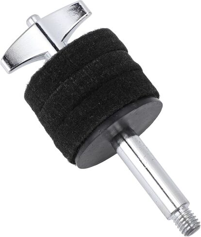 Cymbal Stacker Aluminum Alloy Felt Water Cymbal Stand Stacker Attachment for Drum Set (Black) in Saudi Arabia