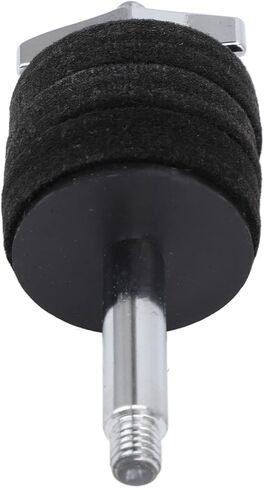 Cymbal Stacker Aluminum Alloy Felt Water Cymbal Stand Stacker Attachment for Drum Set (Black) in Saudi Arabia