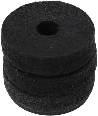 Cymbal Stacker Aluminum Alloy Felt Water Cymbal Stand Stacker Attachment for Drum Set (Black) in Saudi Arabia