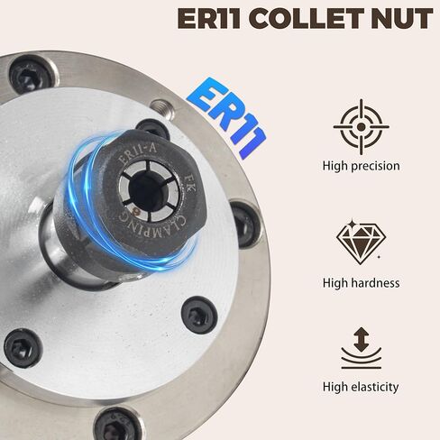 RATTMMOTOR 800W مجموعة محرك المغزل، محرك مغزل 65 مم مبرد بالماء 0.8KW 220V 400HZ+1.5KW VFD 220V أحادي إلى 3 مراحل عاكس محرك تردد متغير + حامل مغزل 65 مم + كوليت ER11 + مضخة مياه 80 وات in Saudi Arabia