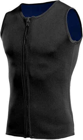 Generic Neoprene Zipper Diving Vest 2MM Sleeveless Wetsuit Thermal Guard for Surfing Swimming Scuba Diving in Saudi Arabia