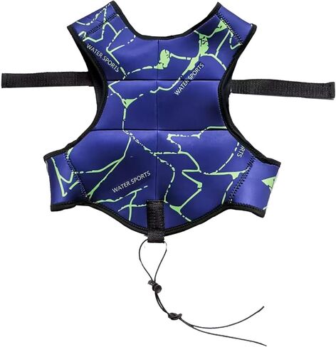 سترة غوص من النيوبرين وجيوب سريعة التحرير وحزام صدرية معدات الغطس مناسبة للرجال والنساء والرياضات المائية الخارجية وصيد الأسماك بالرمح والقوارب، مقاس L in Kuwait