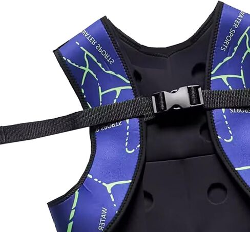 سترة غوص من النيوبرين وجيوب سريعة التحرير وحزام صدرية معدات الغطس مناسبة للرجال والنساء والرياضات المائية الخارجية وصيد الأسماك بالرمح والقوارب، مقاس L in Kuwait