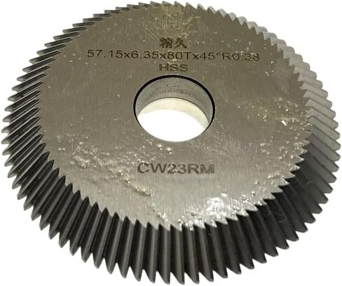 Milling Cutter with radius CU1(CW23RM) in HSS for ILCO 022, 027, 027A, Taylor KD1, KD1A, KD5,KD6, KD6AG, KD8, KD9 Machine(one piece) in Kuwait