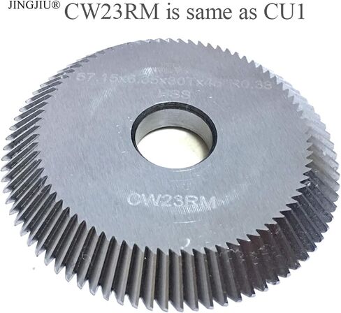 Milling Cutter with radius CU1(CW23RM) in HSS for ILCO 022, 027, 027A, Taylor KD1, KD1A, KD5,KD6, KD6AG, KD8, KD9 Machine(one piece) in Kuwait