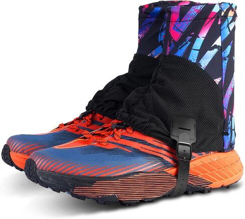 Hiking Gaiters, Trail Gaiters, Running Gaiters, Ankle Gaiters, Outdoor Gaiters for Men Women, Fit Shoe US 5-9 (Purple) in Kuwait