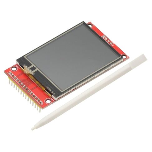 2.4 "SPI TFT شاشة الكريستال السائل 2.4 بوصة لوحة اللمس وحدة المنفذ التسلسلي مع PCB ILI9341 سائق 3.3 فولت 5 فولت in Saudi Arabia