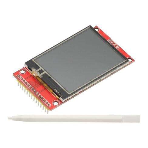 2.4 "SPI TFT شاشة الكريستال السائل 2.4 بوصة لوحة اللمس وحدة المنفذ التسلسلي مع PCB ILI9341 سائق 3.3 فولت 5 فولت in Saudi Arabia