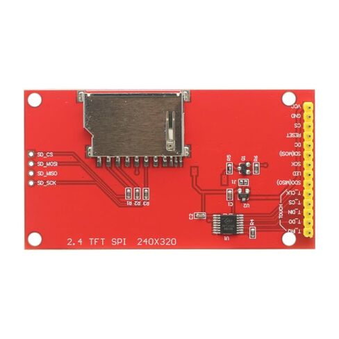 2.4 "SPI TFT شاشة الكريستال السائل 2.4 بوصة لوحة اللمس وحدة المنفذ التسلسلي مع PCB ILI9341 سائق 3.3 فولت 5 فولت in Saudi Arabia