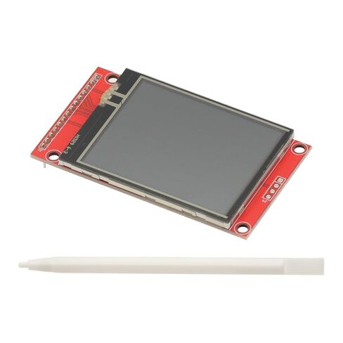 2.4 "SPI TFT شاشة الكريستال السائل 2.4 بوصة لوحة اللمس وحدة المنفذ التسلسلي مع PCB ILI9341 سائق 3.3 فولت 5 فولت in Saudi Arabia