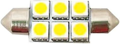 Pactrade Marine LED Bulb Festoon Type 12VDC 90LM Warm White 1 15/16 X 1/2 in Saudi Arabia