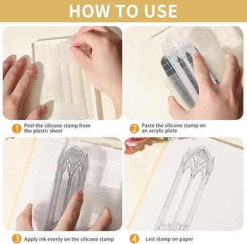 GLOBLELAND Elf Princess Bookmarks Clear Stamps Fox Demon Clear Stamps Bookmark Silicone Stamps for DIY Scrapbooking Photo Album Decorative Cards Making Home Decoration 8.27x5.83inch in Saudi Arabia