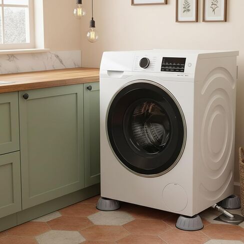 4Pack Anti Vibration Pads for Washing Machine, Furniture Risers for Beds Couches and Tables (2.16 Inch) in Kuwait