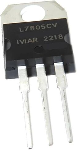 Voltage Regulator TO-220 L7805CV L7805 7805 L7812 L7812CV 10Pcs in Kuwait
