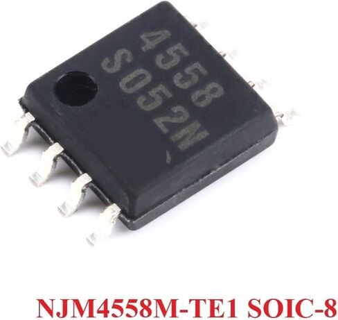 NJM4558M-TE1 SOIC-8 NJM4558M 4558 SOIC8 Operational Amplifier Chip SMD IC 10/20/50Pcs(50 Pieces) in Kuwait