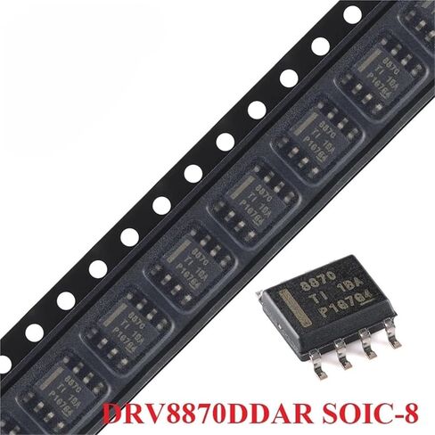 10Pcs DRV8870DDAR DRV8870DDA DRV8870 8870 SOIC-8 SOIC 3.6A H-Bridge Motor Driver Controller Chip IC in Kuwait