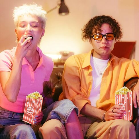 600 Pcs Popcorn Bags Individual Servings Small 1 oz Pop Corn Bags Bulk, Popcorn Machine Supplies for Party, Movie Nights, Concessions in Kuwait